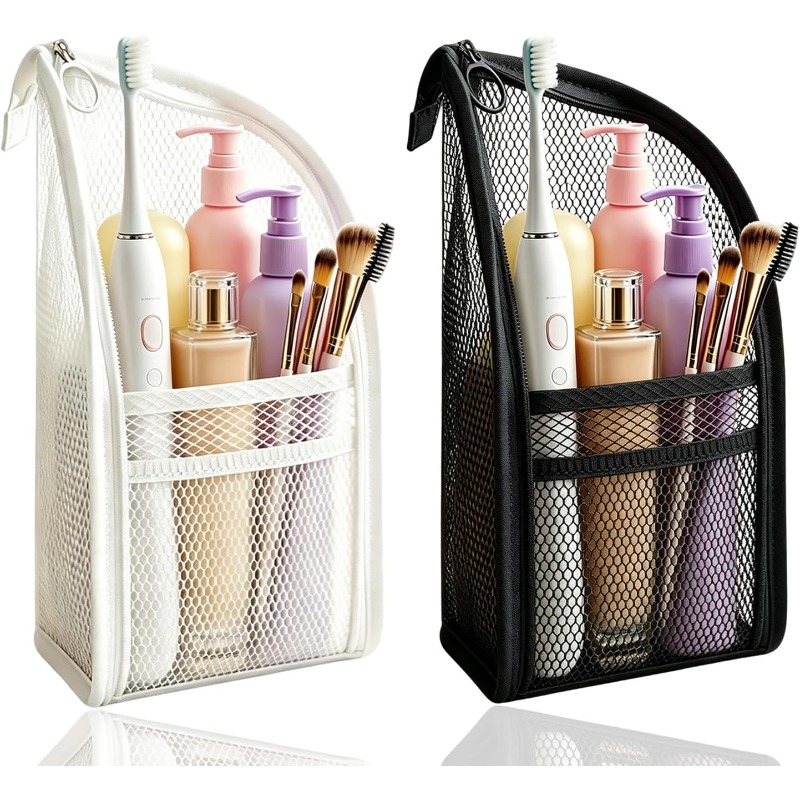 Beauty Makeup Vanity - Siatkowa kosmetyczka oddychająca szybkoschnąca stojąca pionowa