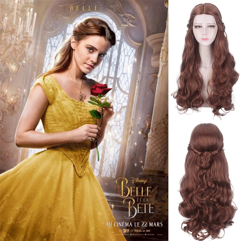 Beauty Hair Makeup - Peruka do Cosplay Piękna i Bestia,