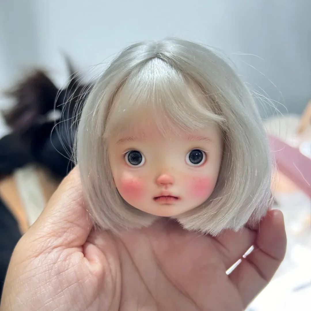Just Beauty Makeup - Głowa lalki BJD Dark Amy K2