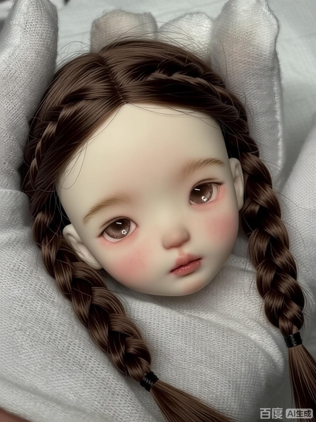 Just Beauty Makeup - Głowa lalki BJD w skali 1/6