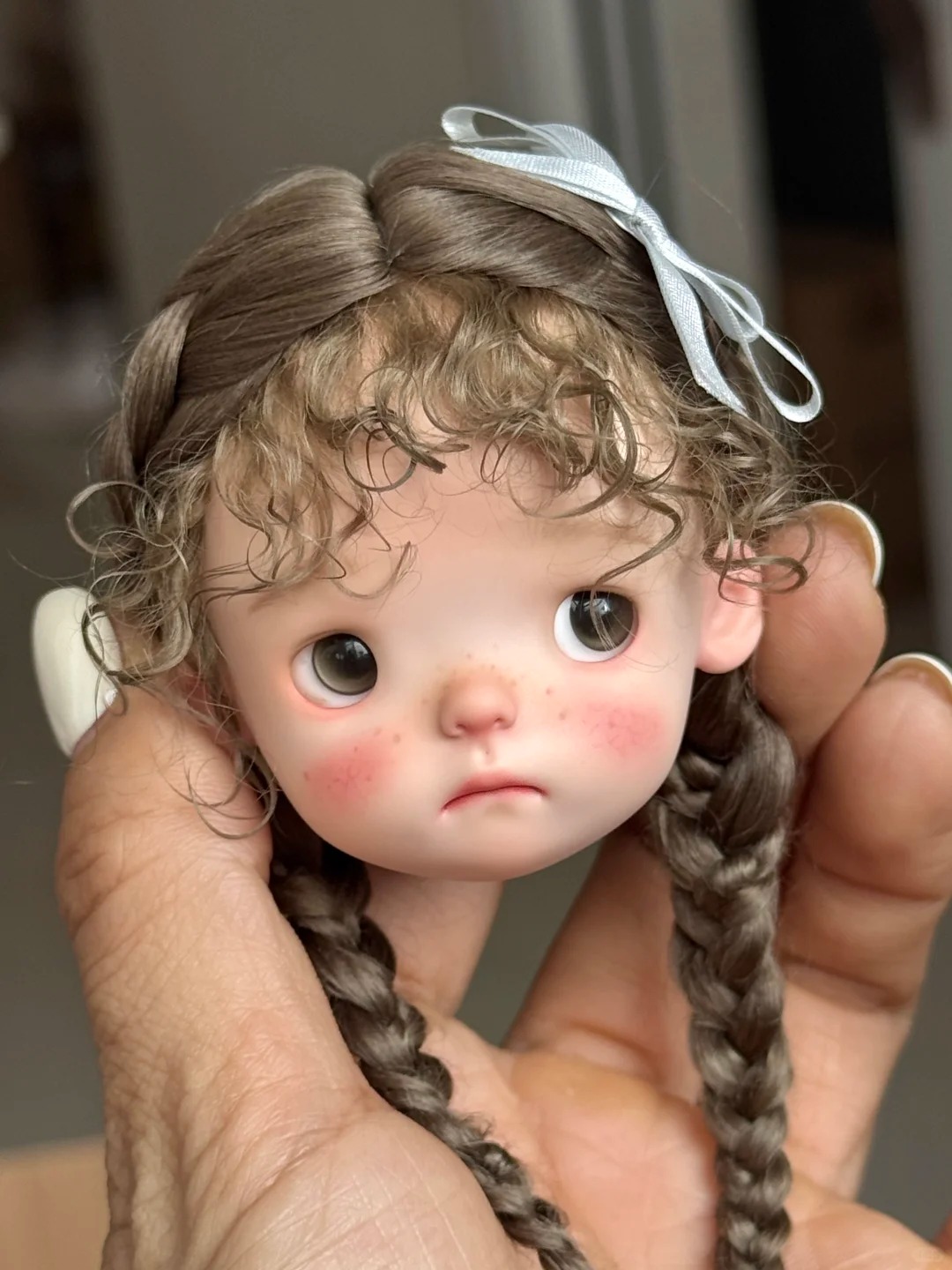 Głowa lalki BJD Amber 1/6 SD x – Just Beauty Makeup recenzja i cena