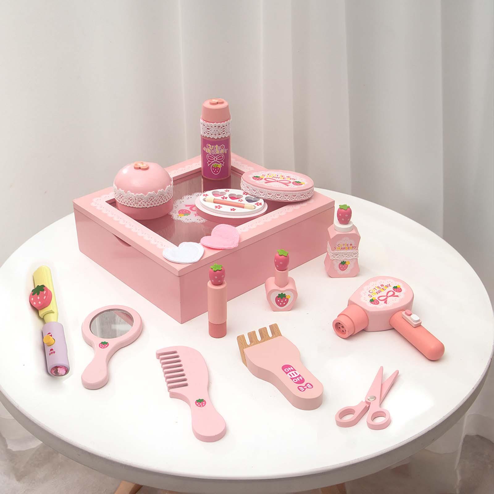 Drewniany zestaw do makijażu d – Beauty Makeup Games For Girls recenzja i cena
