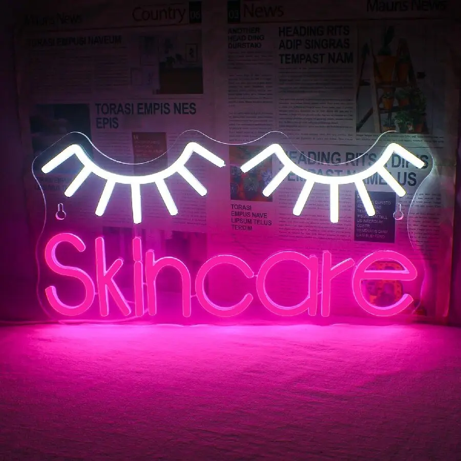 Neon Sign Eyelashes Light Pink – Beauty Makeup Bar recenzja i cena