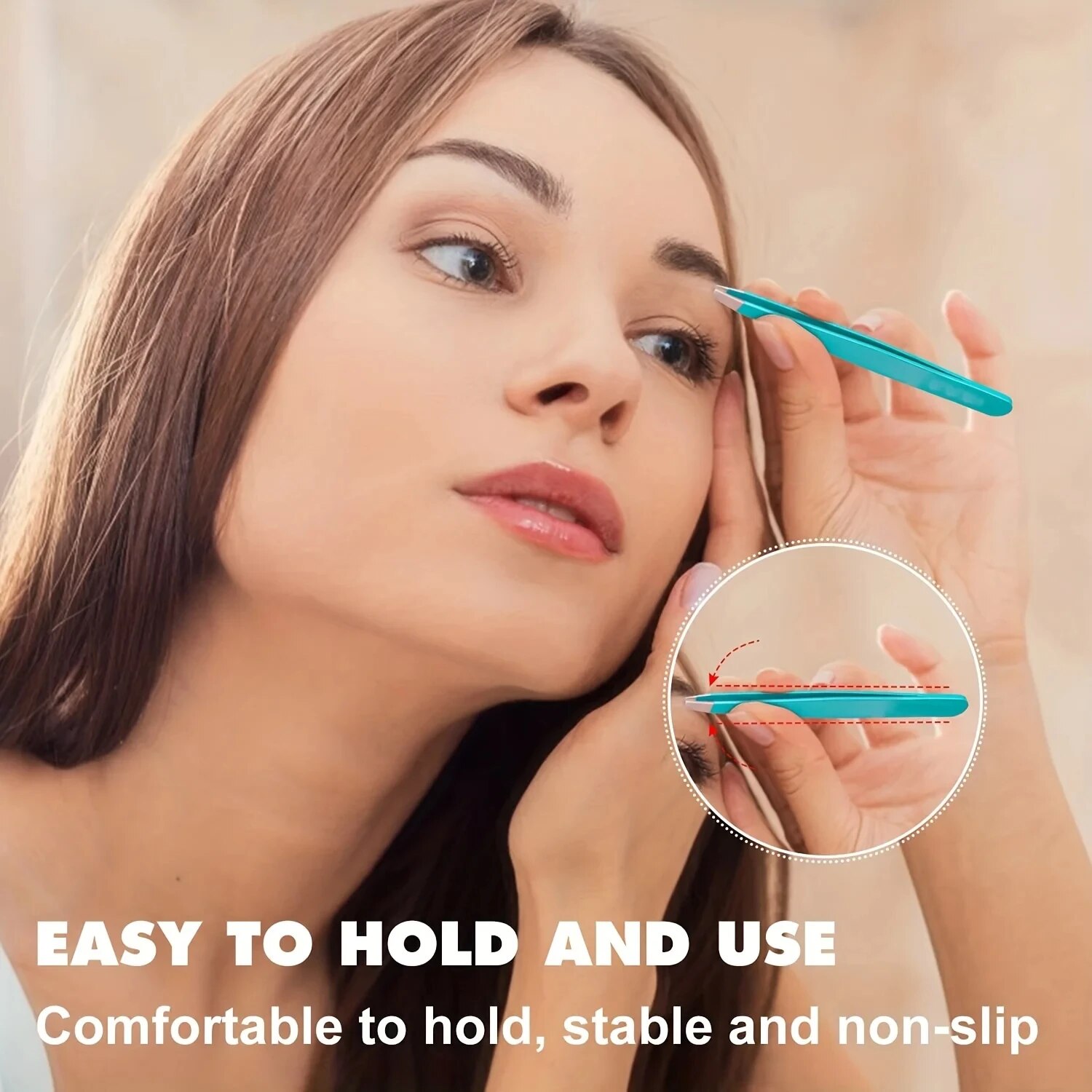 Kolorowe pęsety do brwi, do us – Beauty Hair Makeup recenzja i cena