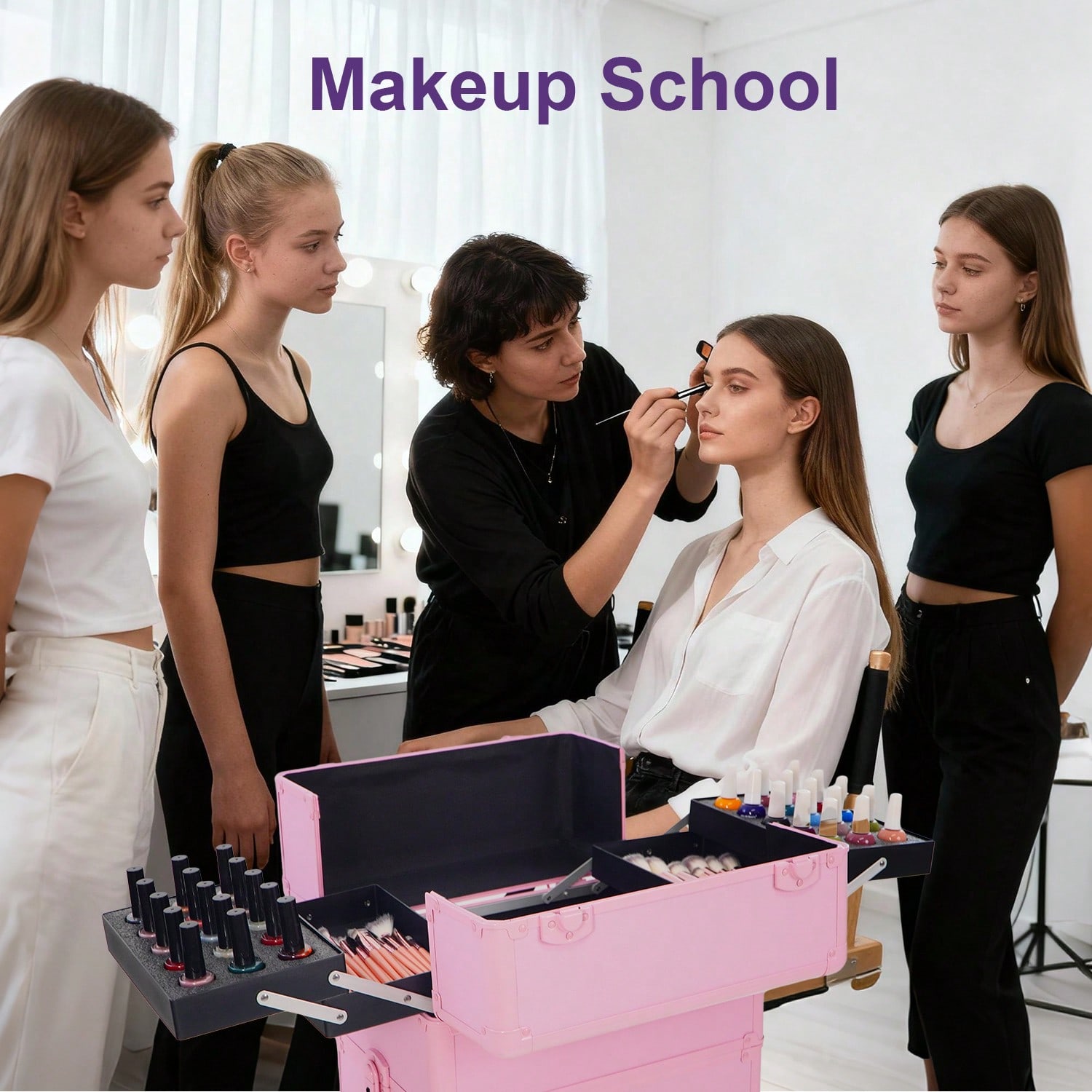 Profesjonalny kosmetyczny kufe – Beauty Makeup Vanity recenzja i cena
